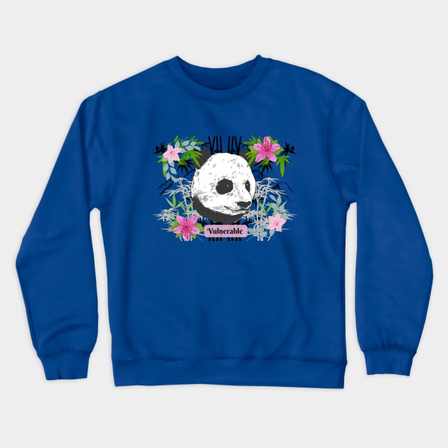 Vulnerable Crewneck Sweatshirt by AlmostMaybeNever